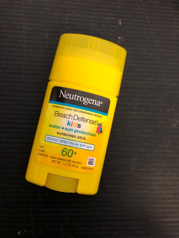 Photo 1 of Neutrogena Beach Defense Kids Spf#60+ Sunscreen Stick 1.5 Ounce