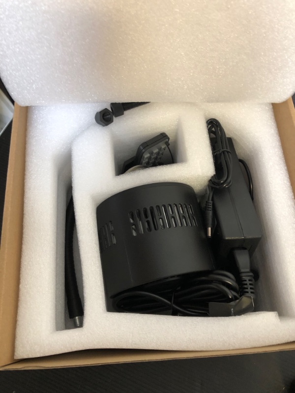 Photo 1 of Lominie LED Aquarium Light, Dimmer Remote Control 0-100% Brightness 80W Planted Fish Tank Light Clamp Clip Lamp for Freshwater Refugium Algae Fish Tank with Gooseneck