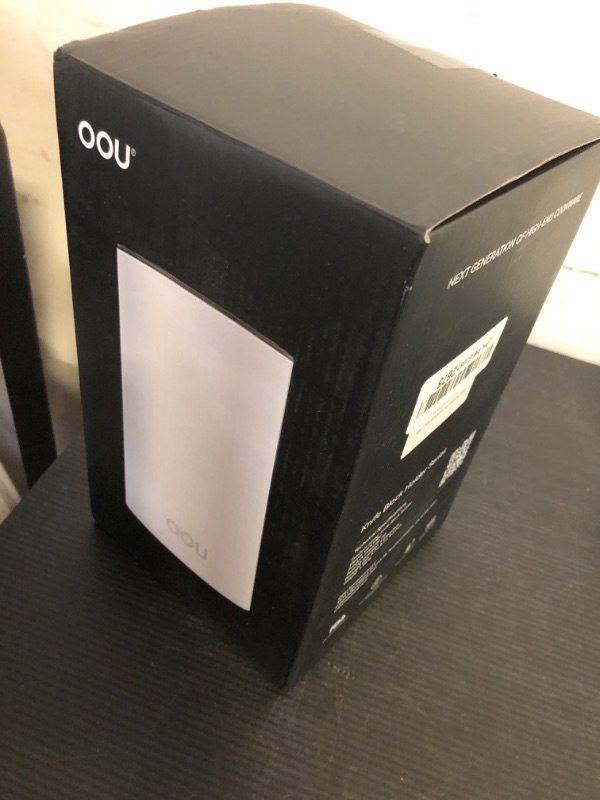 Photo 1 of OOU Universal Knife Block Holder - Round Kitchen Knife Storage Unique Slot Design to Protect Blades, Space Saver Knife Organizer Detachable for Easy Cleaning, White