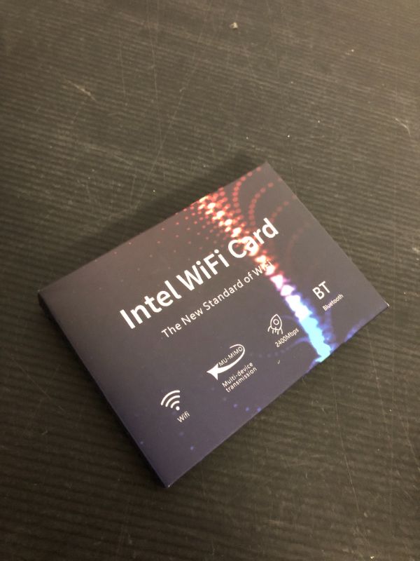 Photo 1 of WiFi 6E Wireless Card Intel AX210 NGW Bluetooth 5.3 Tri-Band 5400Mbps Network Adapter for Laptop Support Windows 10/11 (64bit) M.2/NGFF