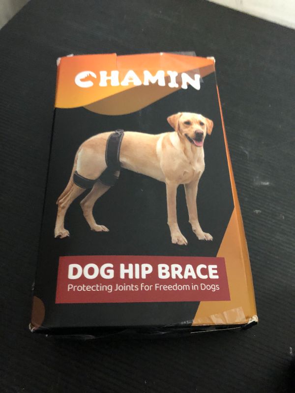 Photo 1 of CHAMIN Dog Hip Orthotics Brace, Dog Hip Dysplasia Brace Harness, Support for Hip Dysplasia, Luxating Patella, Prevent Hip Joint Diseases and Assisted orthopedics, et(Extra Large)