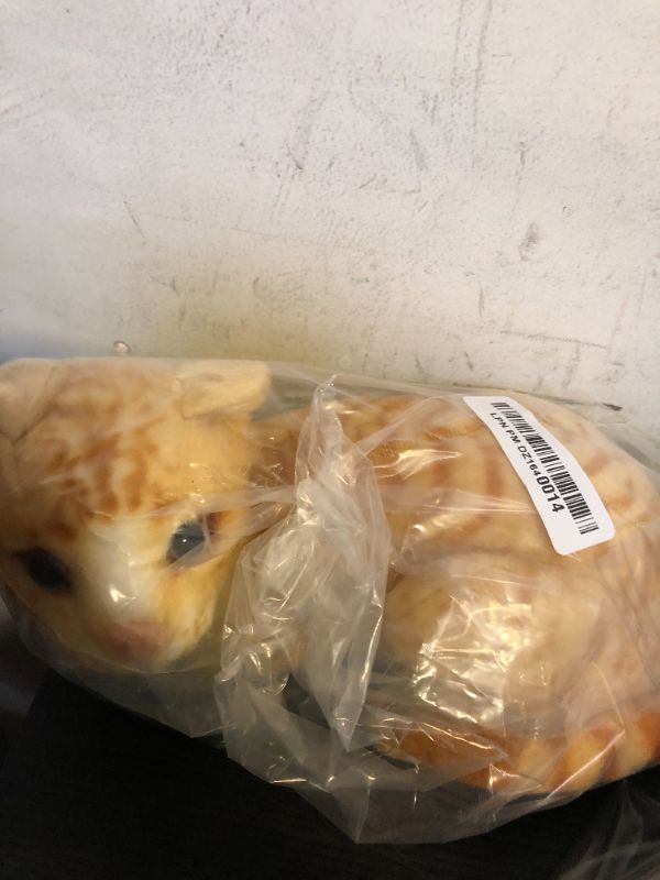 Photo 1 of GUDVES Orange Tabby Cat Stuffed Animal Baby Stuffed Animal Cat Plush Toy Shorthair Cat 12 Inch (Orange B)