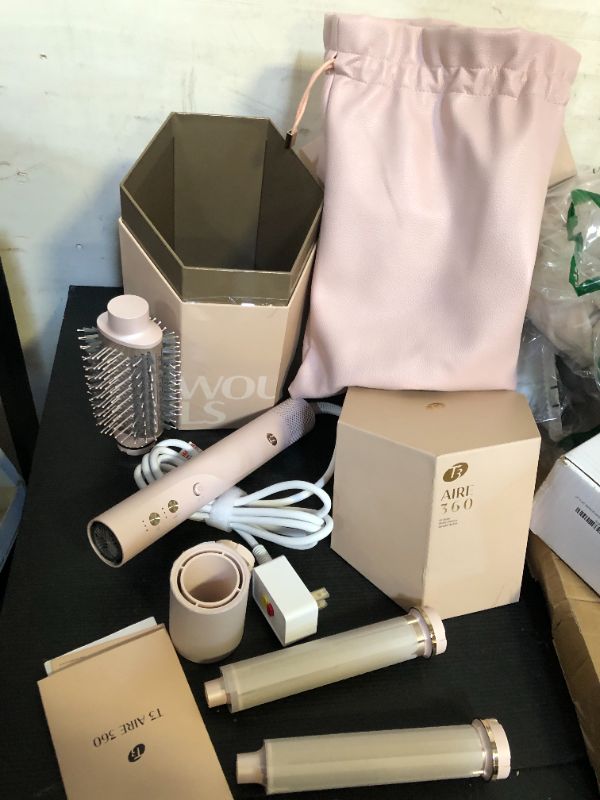 Photo 1 of T3 Aire 360 Multi-Styler & Blowout System, Rapid Drying Hair Dryer, Ceramic Curling Attachments, Oval Brush & Drying Concentrator | Blowouts & Long-Lasting Curls