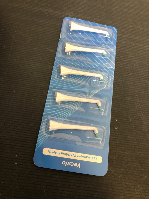 Photo 1 of Replacement Orthodontic Toothbrush Heads for Philips Sonicare, Extra Small End Tuft Head, White, 5 Pack (White, Medium)