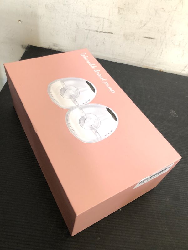 Photo 1 of Lulia Breast Pump Hands Free, Wearable Breastfeeding Pump, 4 Modes & 9 Levels, Portable, Painless, Low Noise, BPA Free, Electric Breast Pump with 17/19/21/24MM Flange(2 Packs)
