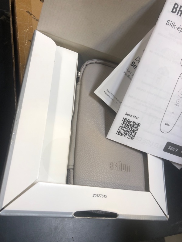 Photo 1 of Braun Epilator Silk-épil 9, Hair Removal Device, Women Shaver & Trimmer, Pivoting Head, Wet and Dry Epilator, Includes Shaver Head and Trimmer Comb, SES9-030