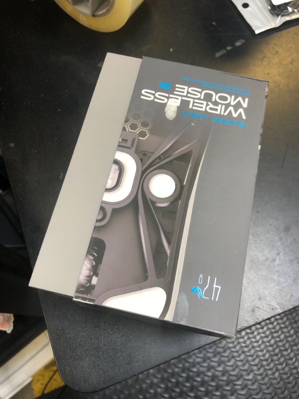 Photo 1 of Lamzu Maya X Wireless Gaming Mouse, Ultra Lightweight 47g, Optical Switch, Maximum 30000 DPI, Symmetrical, MCU Nordic 52840, Dust-Proof Encoder, PAW3950 Sensor(Larger Maya) (Grey)