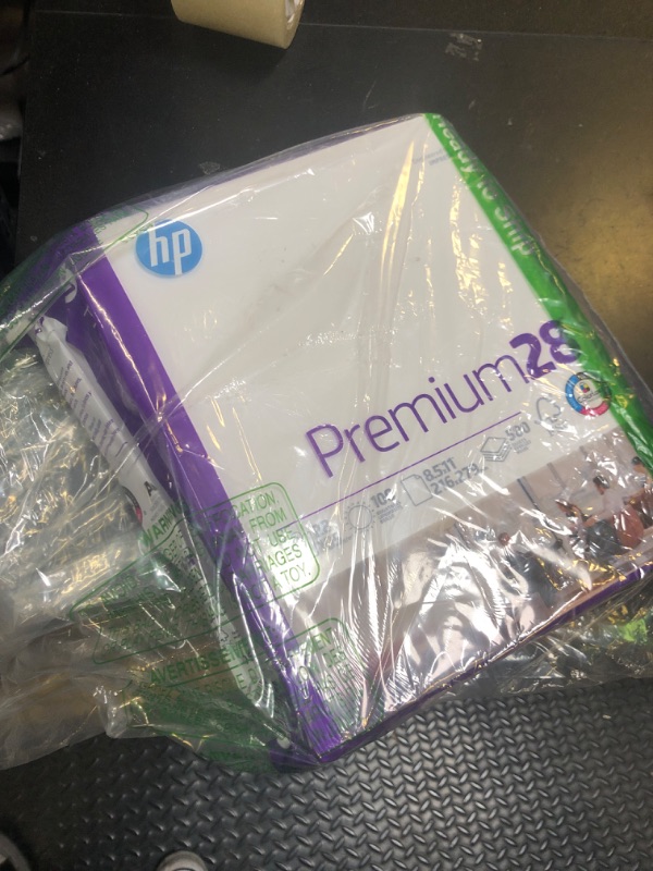 Photo 1 of HP Printer Paper | 8.5 x 11 Paper | Premium 28 lb | 1 Ream - 500 Sheets | 100 Bright | Made in USA - FSC Certified | 205200R