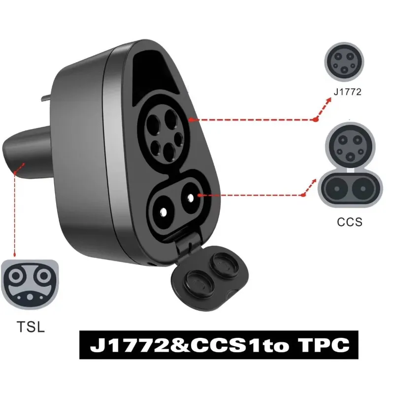 Photo 1 of CCS1 & J1772 Combo Adapter For TESLA - Charge Your Tesla On Other Networks