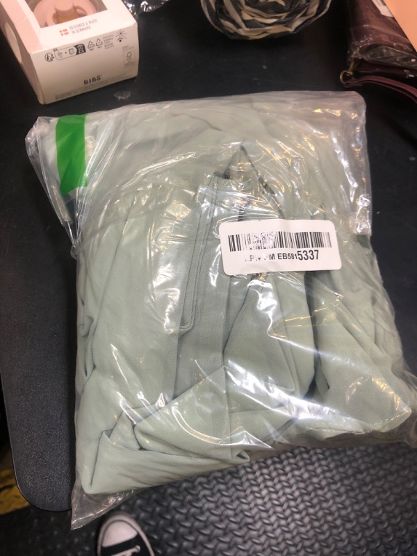 Photo 1 of Plus Size Green Dress Mint Bridesmaid Mother of The Bride Wedding Guest Formal Chiffon Short Sleeve High Low Dress Women 16W