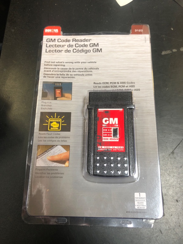 Photo 1 of INNOVA 3123 GM OBD1 Code Reader, Windows XP
