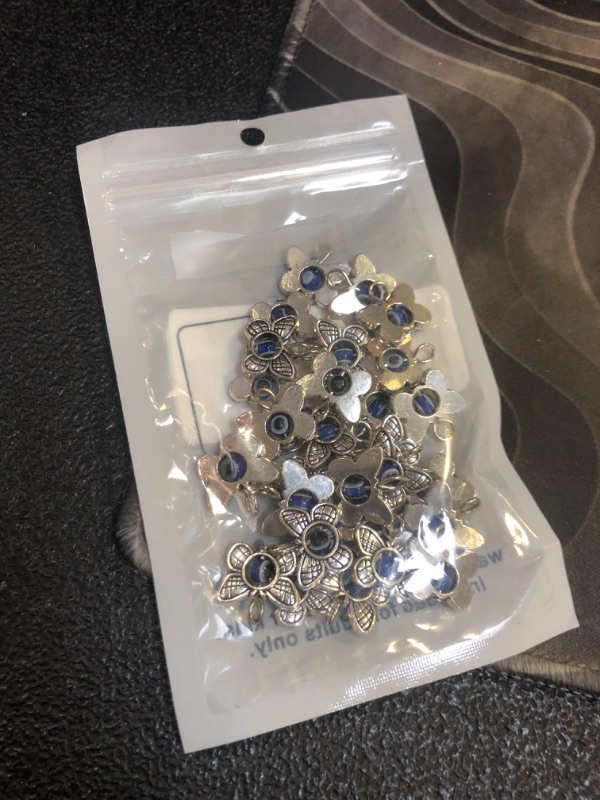 Photo 1 of KitBeads 70pcs Antique Silver Tree of Life Connector Charms Mixed Style Tibetan Plants Life Tree Charms for Jewelry Making Bracelets Bulk