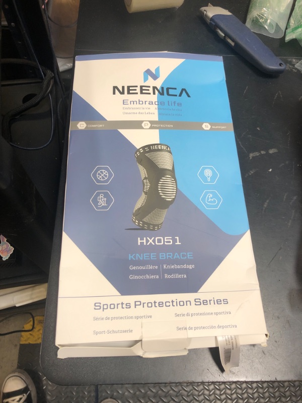 Photo 1 of NEENCA Professional Knee Brace for Pain Relief, Medical Knee Support with Patella Pad & Side Stabilizers, Compression Knee Sleeve for Meniscus Tear, ACL, Joint Pain, Runner, Workout - FSA/HSA Eligible