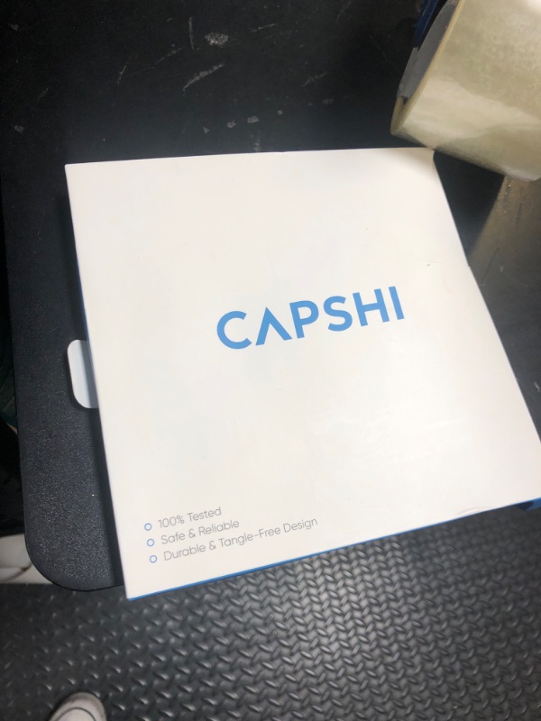 Photo 1 of Capshi 10ft 8K 4K@120Hz HDMI Cable 2.1, 48Gbps High Speed Cord for PS5/4, TV, Gaming Console, Monitor, 8K@60Hz, 2K@240Hz, 144Hz, Support HDR, eARC, DTS:X, HDCP 2.2 & 2.3, Braided, Grey