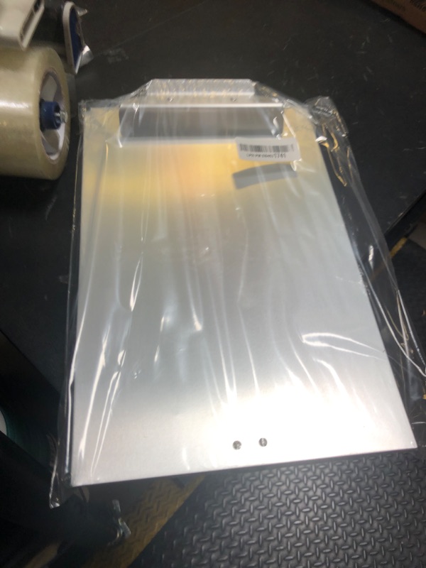 Photo 1 of ZCZN Recycled Aluminum Storage Clipboard, Clipboard Box, Form Holder, Suitable for School, Office, Jobsite or Medical Staff, 9.25 x 13.78 Inches, Silver