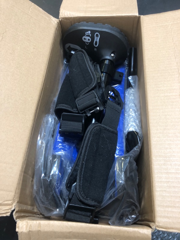 Photo 1 of Threemart Hands Free Crutch, Stable and Comfortable Peg Leg Crutch, Knee Crutches for Adults for Foot Surgery, Substitutes for Crutches and Knee Scooters, Your Ideal Walking Aid