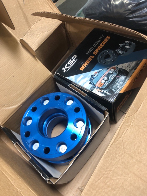 Photo 1 of KSP 1.5" Wheel Spacers for Silverado Sierra 1500, 6x5.5 Hubcentric Spacers Compatible with Chevrolet GMC Tahoe Avalache Express Suburban Yukon,6X139.7 Forged Spacer with 78.1 Center Bore M14x1.5 Studs