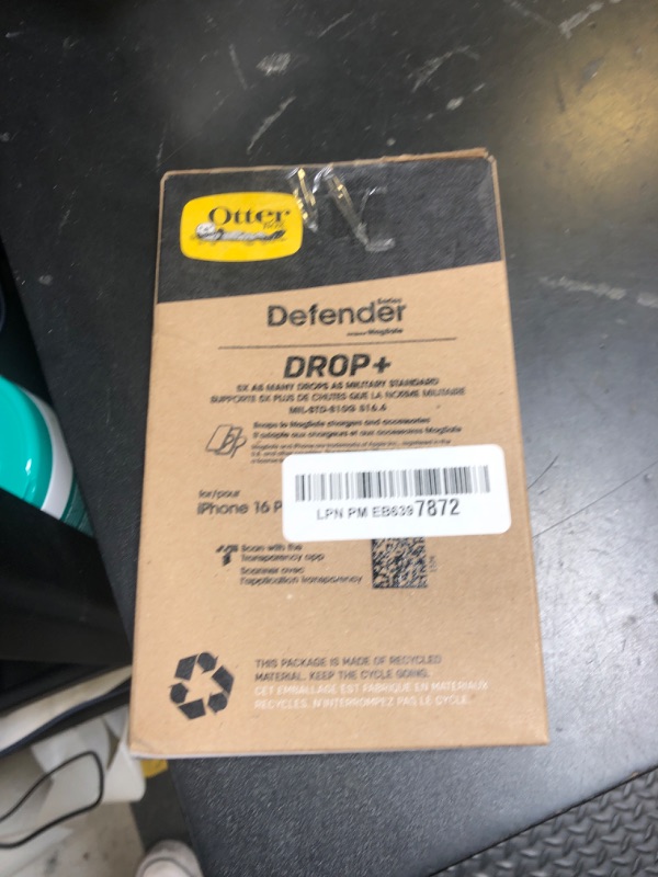Photo 1 of OtterBox iPhone 16 Pro Max Defender Series Case - Black