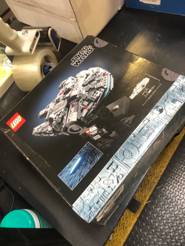 Photo 1 of LEGO Star Wars Millennium Falcon A New Hope 25th Anniversary Collectable Model - DIY Building Sets for Adults, Men & Women, Ages 18+ - Comes with Display Stand - Star Wars Gift - 75375