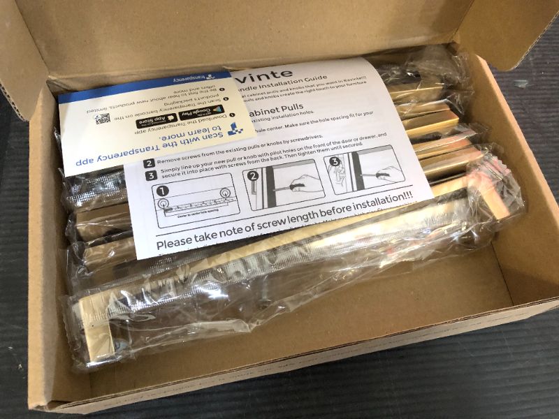 Photo 1 of Ravinte 10 Pack Solid 7-1/2 Inch Square Cabinet Handles - Champagne Bronze Pulls for Drawers and Kitchen Cabinets - Hardware Handles
