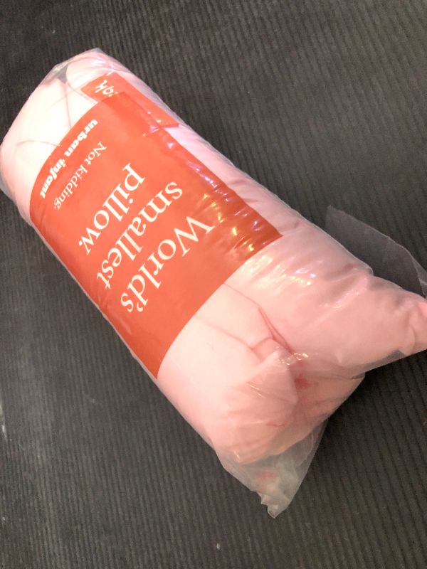 Photo 1 of Urban Infant Pipsqueak Small Pillow - Mini 11 x 7 in - Tiny Pillow for Travel, Dogs, Toddlers, Kids, Lumbar, Knees and Neck - Ages 2 Yrs and Up