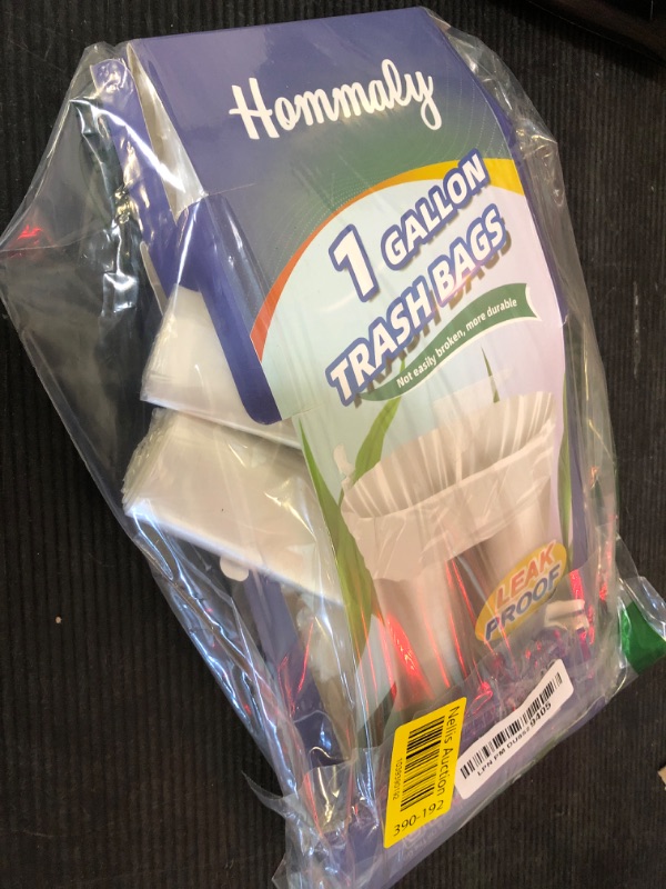 Photo 1 of 1 Gallon   (0.8-1 Gal) Small Clear Trash Bags, Strong 0.8 Gallon 1 Gallon 1.2 Gallon Garbage Bags, Bathroom Trash Can Bin Liners,Mini Bags Waste Basket Liner,Fit 3,4.5 Liter, 0.8-1.2 Gal 