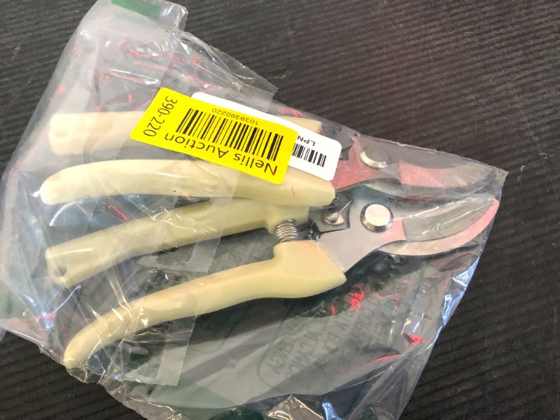 Photo 1 of Garden Scissors for Plant, Tip Pruning Shears for Cutting Flowers, Trimming Plants, Bonsai and Fruits Picking (2 PC Bypass Blade Pruner)