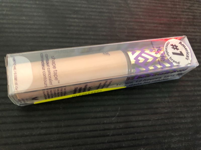 Photo 1 of tarte shape tape full-coverage concealer - 27B light-medium beige (light to medium skin with cool, pink undertones) - full size