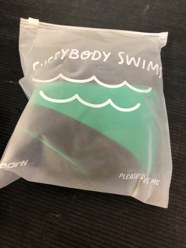 Photo 1 of Sporti Piped Splice Wide Strap One Piece Swimsuit - Black/Green - 38