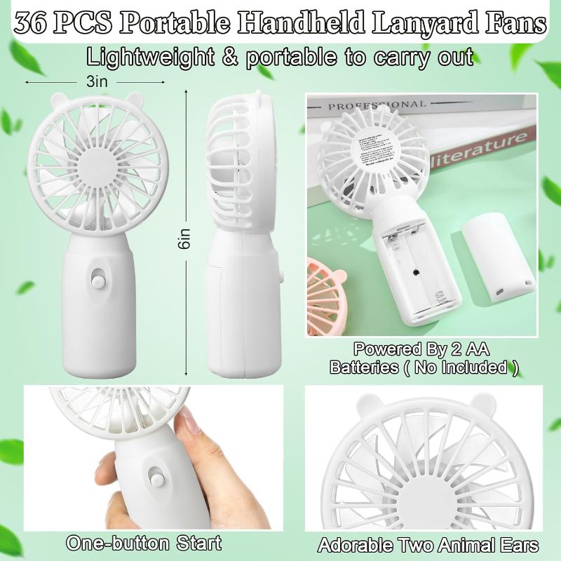 Photo 1 of  Mini Portable Fan Handheld Battery Operated  