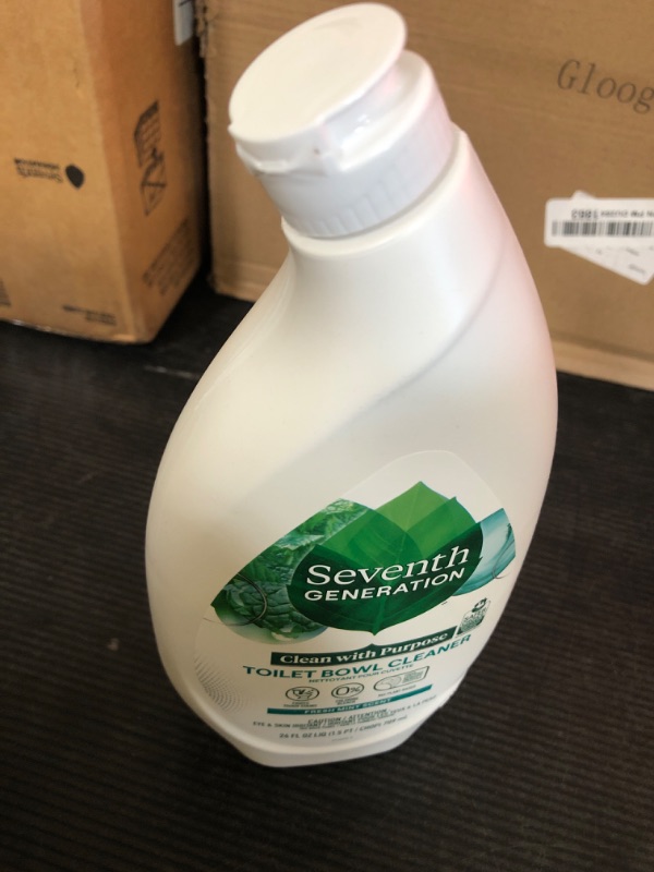 Photo 1 of Seventh Generation Toilet Bowl Cleaner, Fresh Mint Scent, Fights Tough Stains, 24 Fl Oz