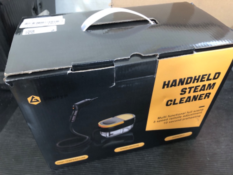 Photo 1 of Steam Cleaner, 3-Level Adjustable Handle, 15s Heat-Up, 1.69 Quarts Tank, Portable Steamer for Cleaning with 11 pcs Accessories, Steam Cleaner for Home for Dirt, Grease, Grout, Tile,Floor,Couch and Car