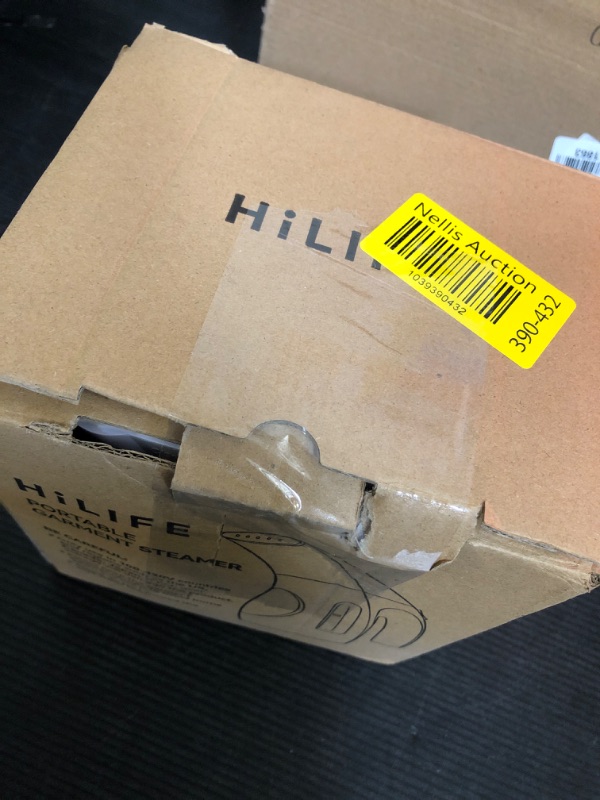 Photo 1 of HiLIFE Steamer for Clothes, Portable Handheld Design, 240ml Big Capacity, 700W, Strong Penetrating Steam, Removes Wrinkle, for Home, Office(ONLY FOR 120V)
