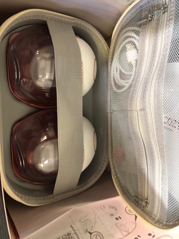 Photo 1 of Momcozy Breast Pump Hands Free Mobile Style, Leak-Proof, Quiet & Comfortable for On-The-Go Pumping