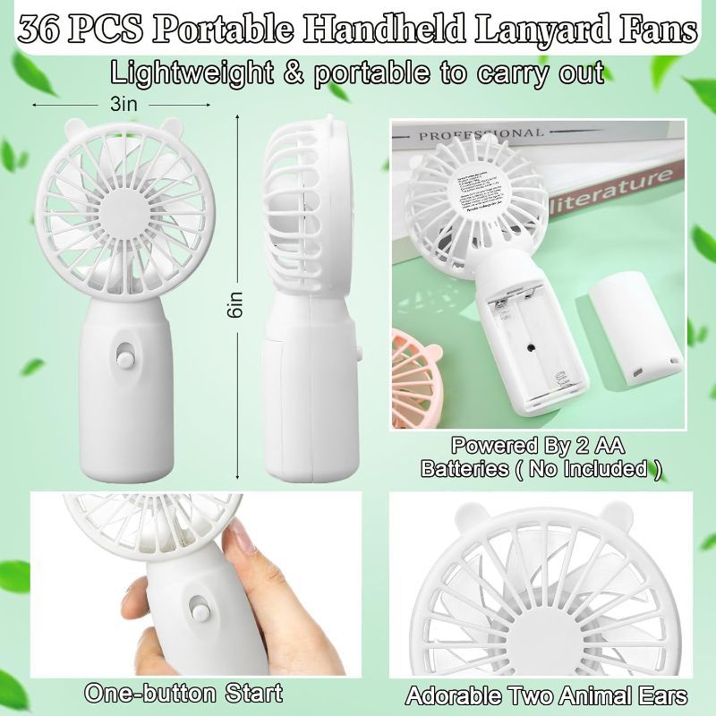 Photo 1 of  Mini Portable Fan Handheld Battery Operated  