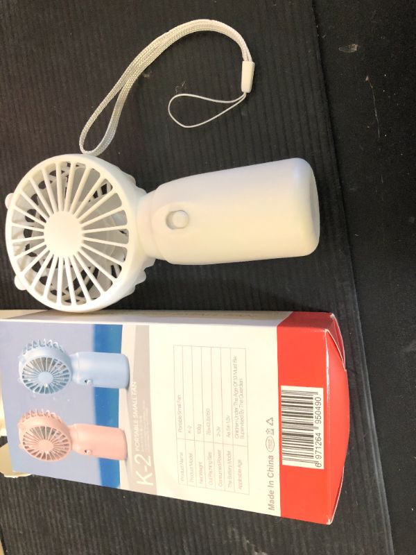 Photo 1 of  Mini Portable Fan Handheld Battery Operated  
