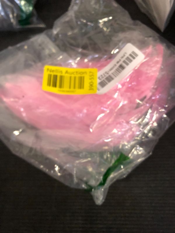 Photo 1 of 100pcs Natural Colorful Goose Feathers for DIY Crafts Christmas Decoration(Pink)