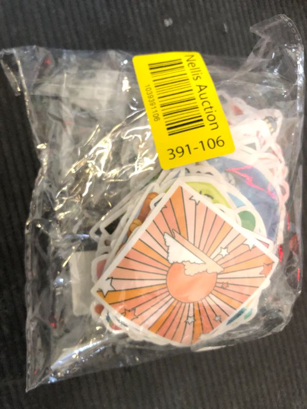 Photo 1 of  Water Bottle Stickers for Kids, Cute Stickers for Water Bottles, Vinyl Waterproof Aesthetic Laptop Sticker Pack Classroom Prizes Skateboard for Kids Teens Girls Students