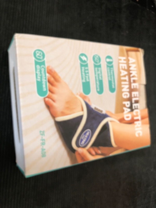 Photo 1 of CAMECO Electric Heating Pad for Achilles Tendinitis, Plantar Fasciitis - Auto Shut Off, Adjustable 86°F-158°F for Pain Relief