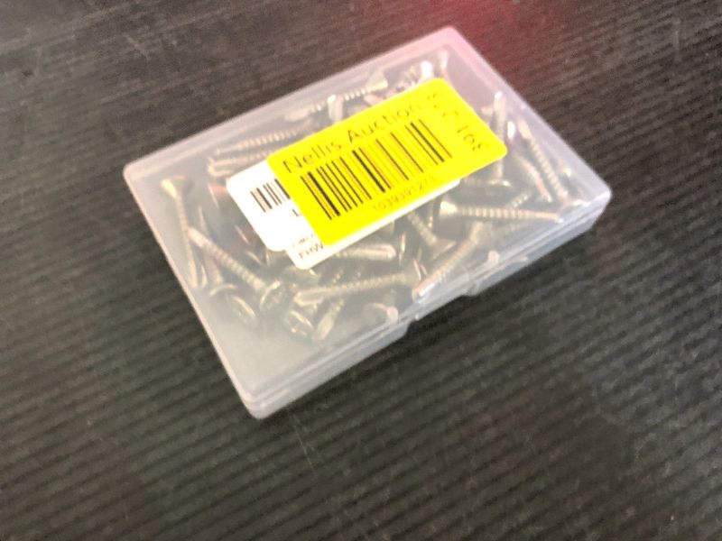 Photo 1 of #12 x 1-1/4" Flat Head Self Drilling Screws Sheet Metal Screws, 410 Stainless Steel, 