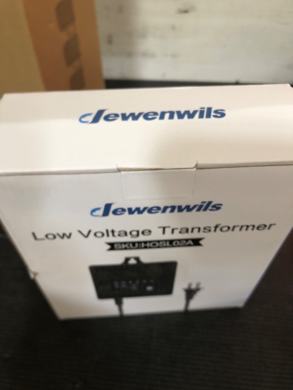Photo 1 of DEWENWILS 60W 120V AC to 12V DC Outdoor Low Voltage Transformer with Timer and Photocell Light Sensor, Weatherproof, Specially for LED Landscape Lighting, Spotlight, Pathway Light, ETL Listed