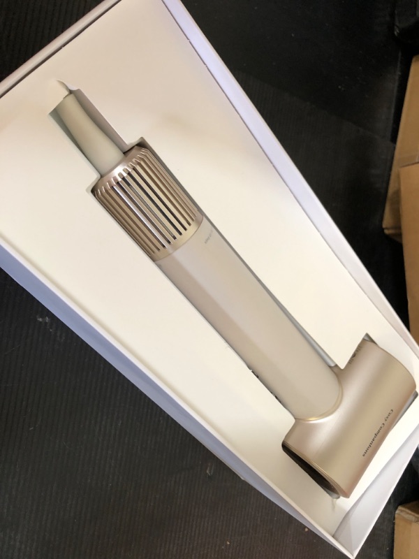Photo 1 of Hair Dryer, 150000RPM High-Speed Hairdryer for Fast Drying, Low Noise, HD Display, 5 Temps & 2 Speeds, 500 Million Negative Ionic Blow Dryer with Diffuser & Nozzle, Gold