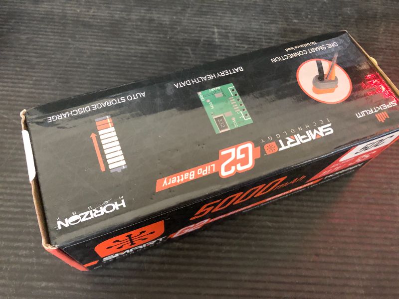 Photo 1 of Spektrum 11.1V 5000mAh 3S 50C Smart LiPo G2 Hard Case: IC5, SPMX53S50H5