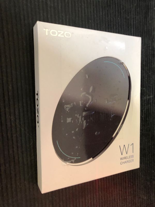 Photo 1 of TOZO 2025 Upgraded Wireless Charger 15W Max Fast Wireless Charging Pad Compatible with iPhone 16/16 Plus/16 Pro Max /15/14/13/SE/12 Series, Samsung Galaxy S24/S23/S22 Series (No AC Adapter), Black
