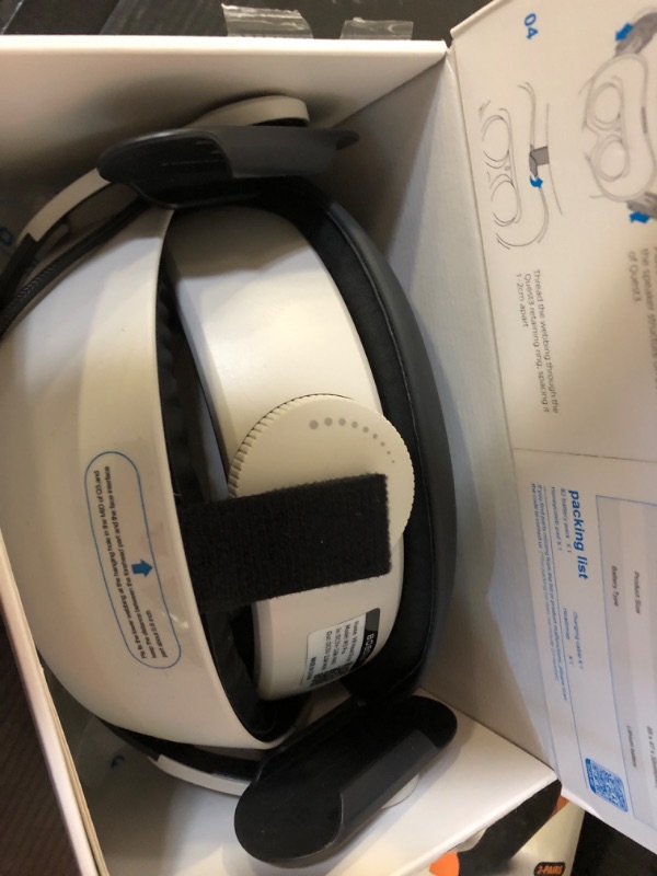 Photo 1 of BOBOVR M3 Pro Battery Pack Head Strap Accessories, Compatible with Meta Quest 3/Quest 3S,Reduce Facial Stress,Magnetic Battery Swap Design