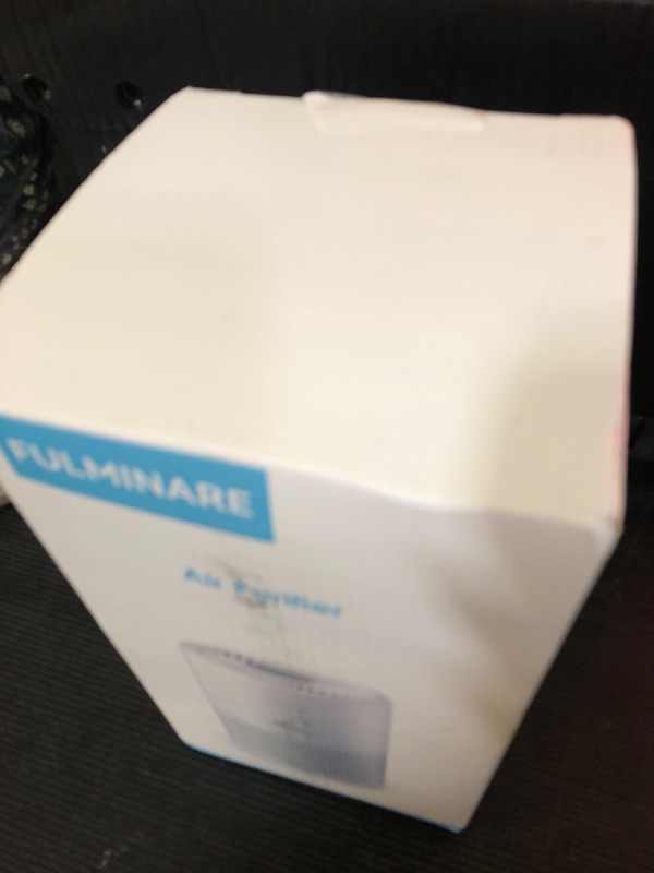 Photo 1 of Air Purifiers for Bedroom, FULMINARE H13 True HEPA Air Filter, Quiet Air Cleaner With Night Light,Portable Small Air Purifier for Home, Office, Living Room