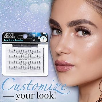 Photo 1 of Ardell DIY Lash Clusters - Short Individual Lashes, Eyelash Extension Kit, Reusable Lashes, Black