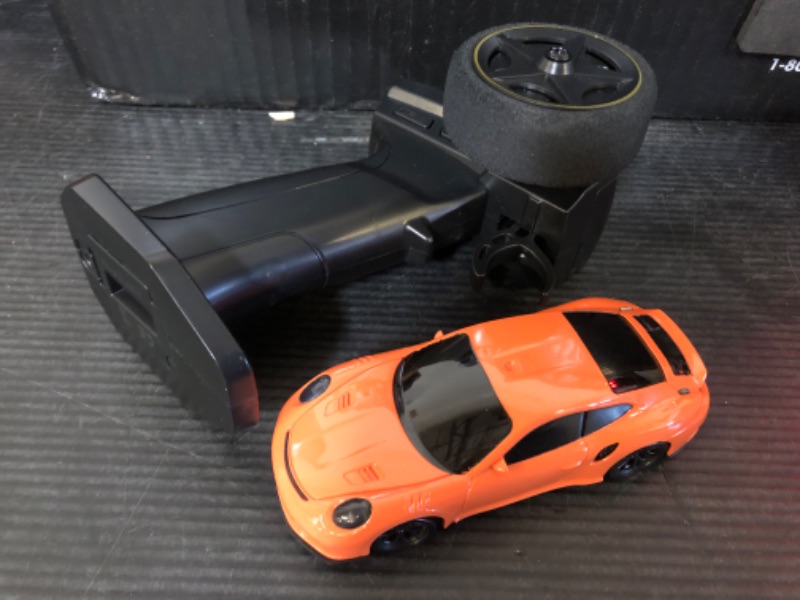 Photo 1 of RC Drift Car, 1/43 Mini RC Drift Car with Gyroscope, 2.4GHz Full Proportional Remote Control Cars, 4WD High Speed Racing with Lights, Racing Tires, Model Cars Gift for Adults, Kids, Boys, Girls