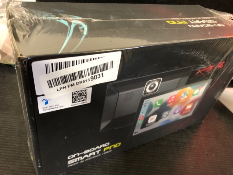 Photo 1 of Wireless CarPlay Screen - 9'' Portable Car Stereo with 4K Dash Cam, 1080P Backup Camera, Satellite Radio, Apple CarPlay & Android Auto, GPS Navigation/AirPlay/Voice Control