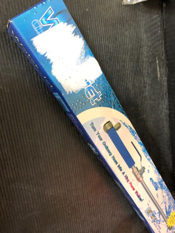 Photo 1 of Rerennco Upgraded Jet Nozzle for Garden Hose Power Washer Wand Hydro Jet High Pressure Washer Tools with 2 Different Nozzles and Hose Quick Connectors